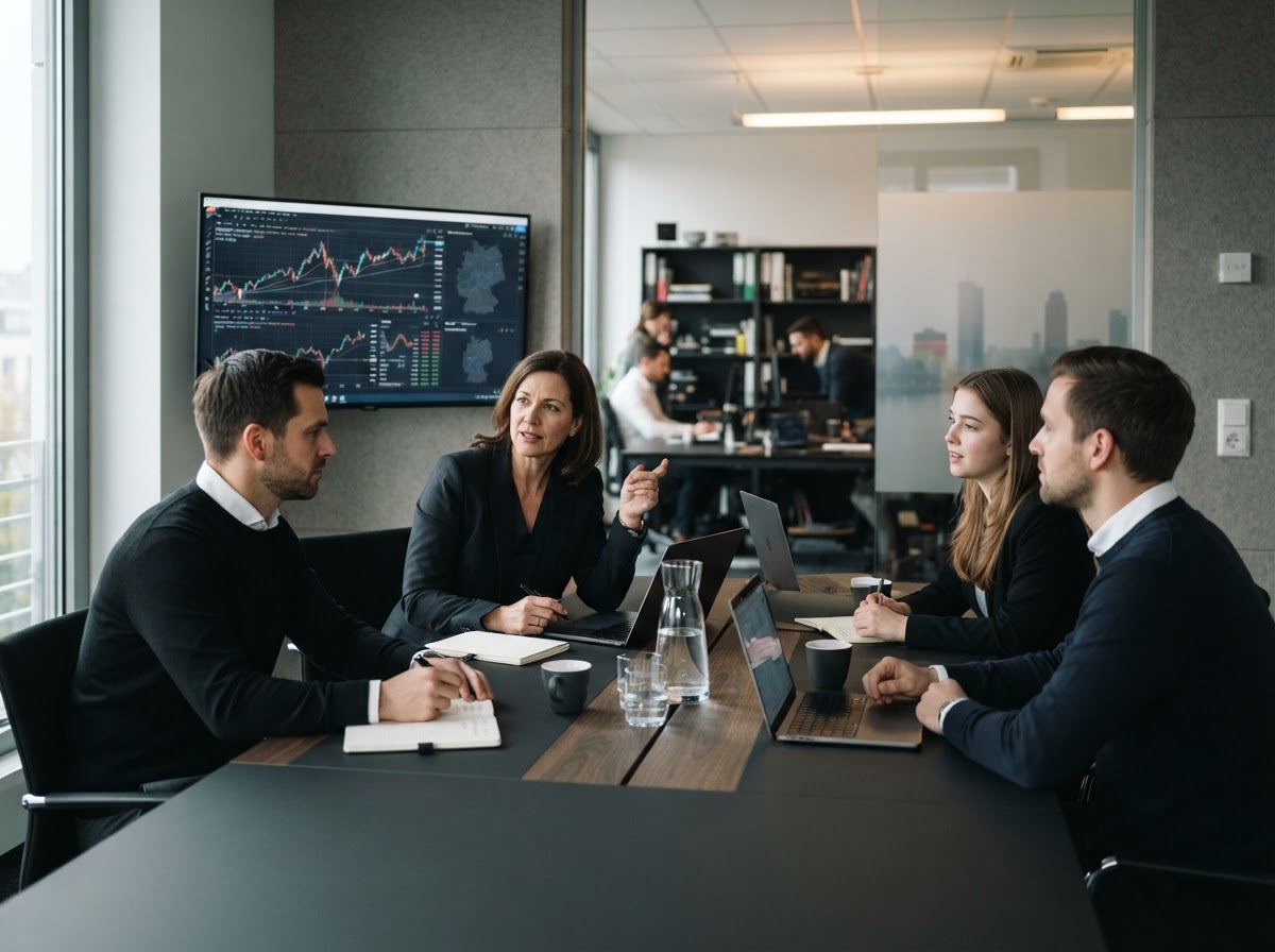 Capital Flow analytical workspace representing structured, AI-supported investment review